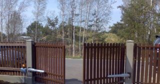 Купить распашные ворота из штакетника Биробиджан, цена от 2737 руб.