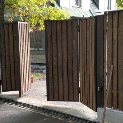 Купите и Закажите Ворота Гармошка: Лучшая Цена от 47134 руб, Установка под Ключ и Доставка в Биробиджане и по Области